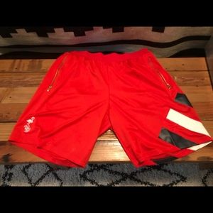 Adidas x Kith Flamingos Match Shorts Away Kit